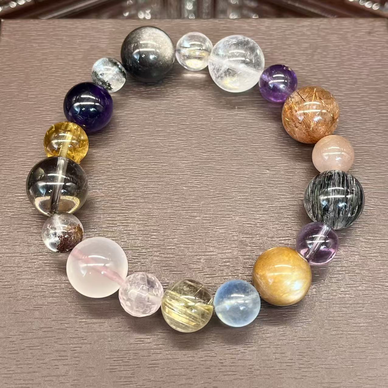 Natural crystal dobao bracelet