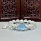 Natural crystal design bracelet