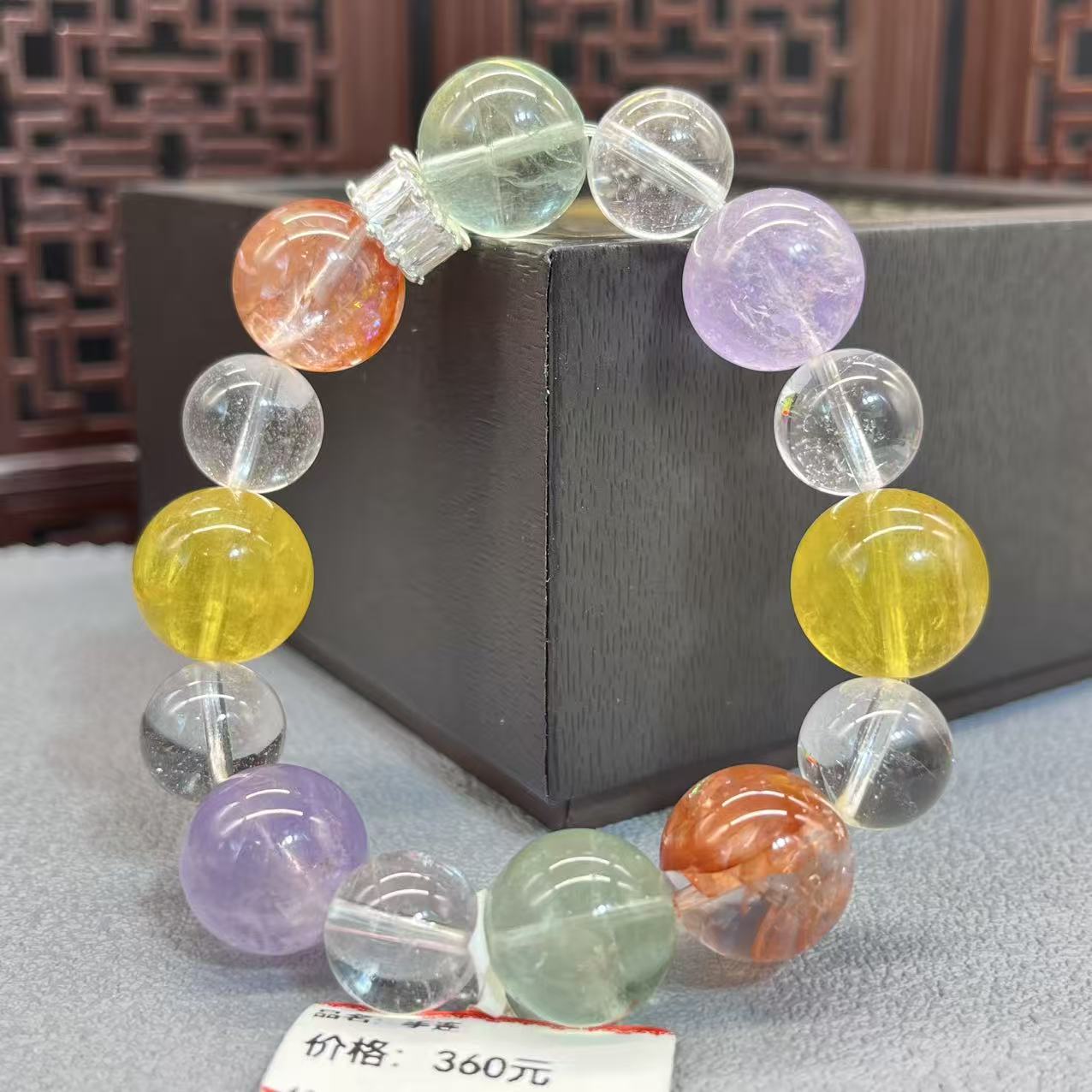 Natural crystal dobao bracelet