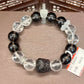 Natural crystal design bracelet