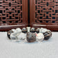 Natural crystal design bracelet