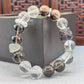 Natural crystal design bracelet