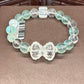 Natural crystal design bracelet