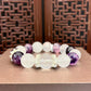 Natural crystal design bracelet