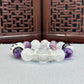 Natural crystal design bracelet