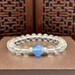 Natural crystal design bracelet