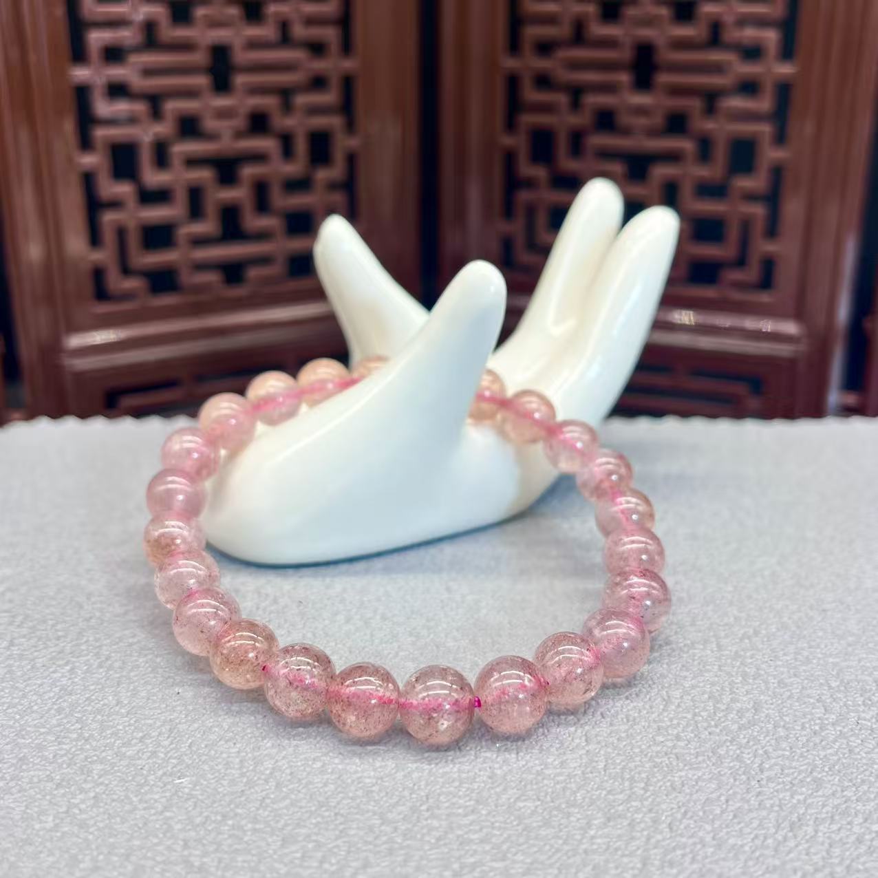 Natural crystal bracelet