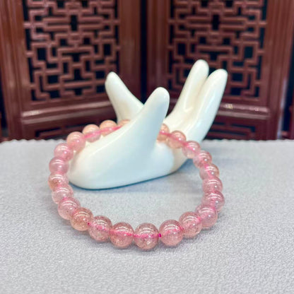 Natural crystal bracelet