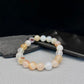 Natural agate bracelet