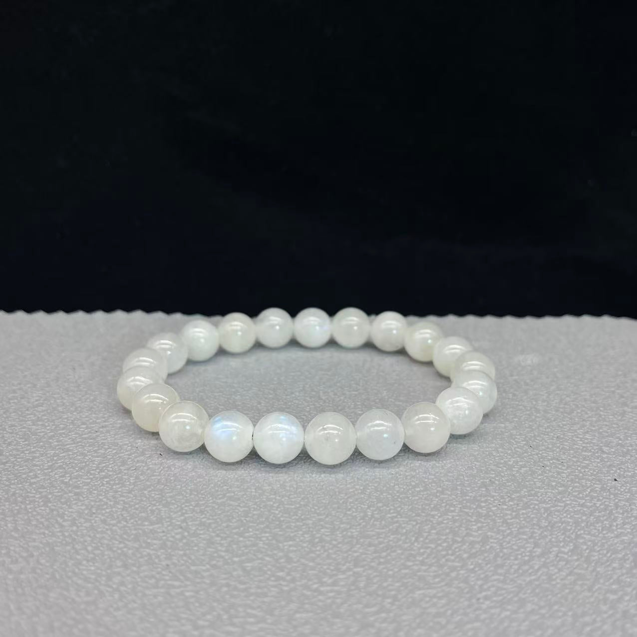 White moonstone bracelet