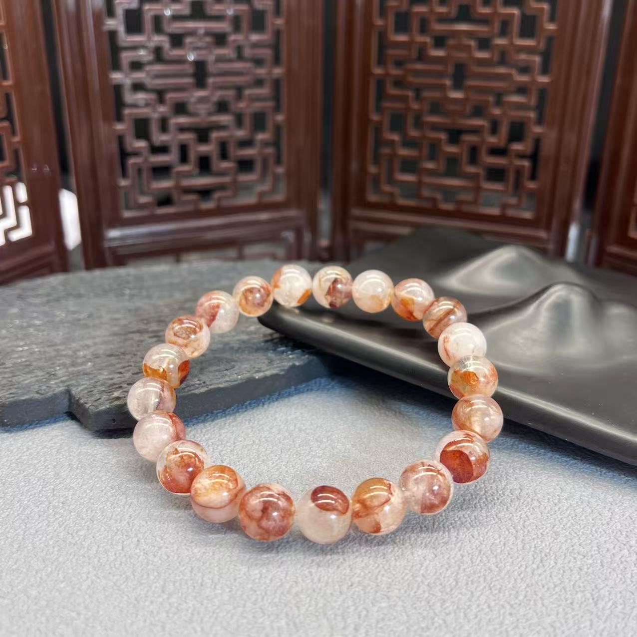 Fire quartz bracelet