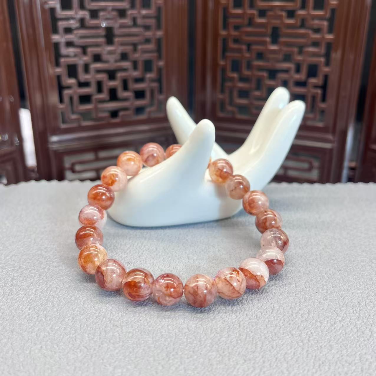 Fire quartz bracelet