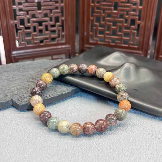 Natural garden quartz crystal bracelet