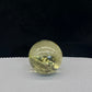 Natural citrine sphere