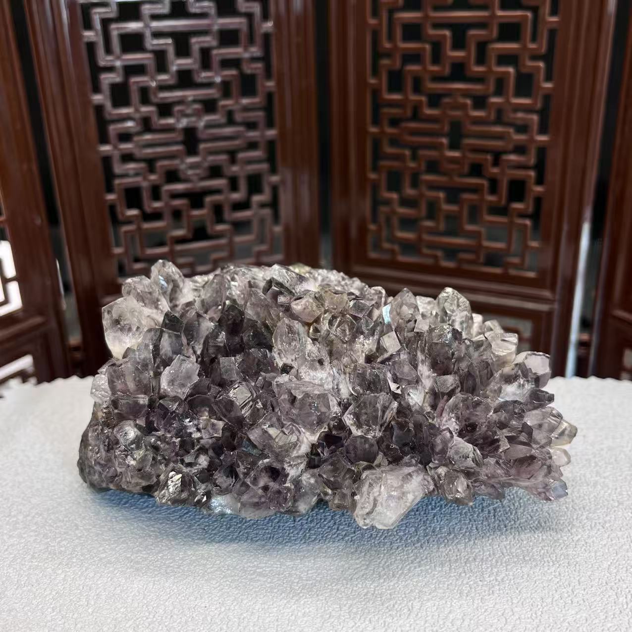 Natural smokey quartz ornaments