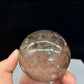 Natural garden quartz crystal sphere