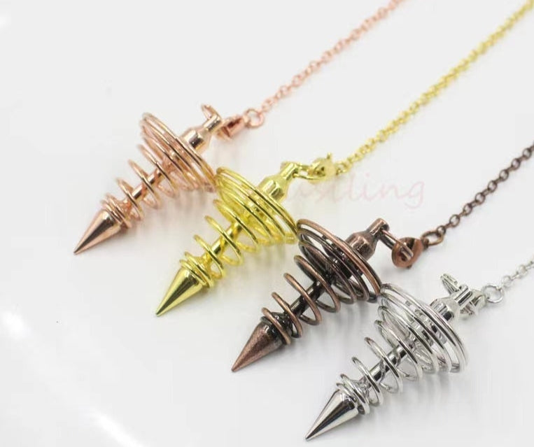 Metal pendants threaded conical pendants pendants pendulum pendants