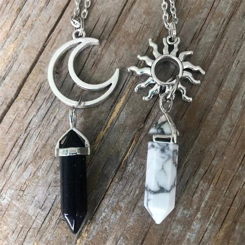 one pair moon/sun  pendant